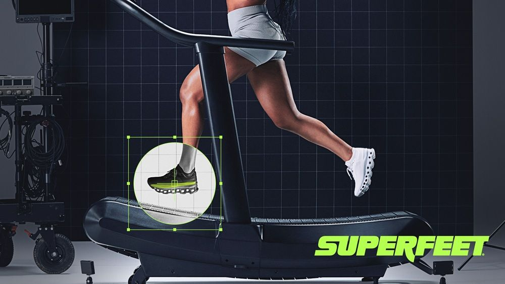 Ortopediniai vidpadžiai sportui, bėgimas ant takelio, Superfeet